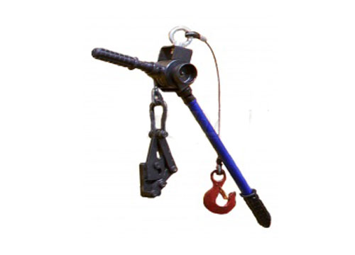 Лебедка ручная для натяжения проводов