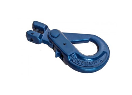 Крюк самозапирающийся с вилочным соединением