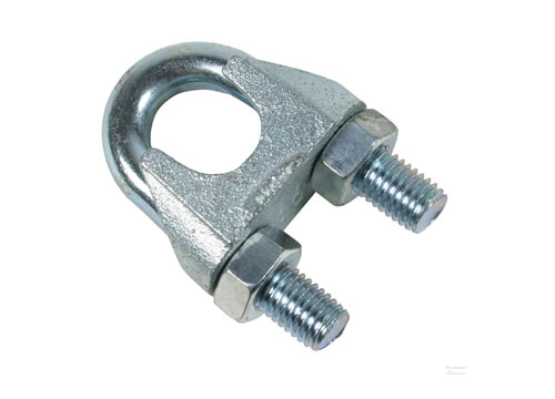 Зажим винтовой для каната DIN 1142