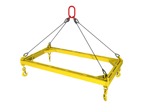 Рамная траверса с четырьмя точками крепления